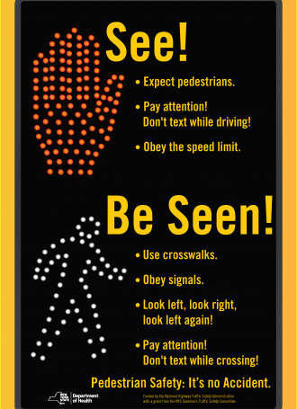 English. Be Seen Poster 3290
